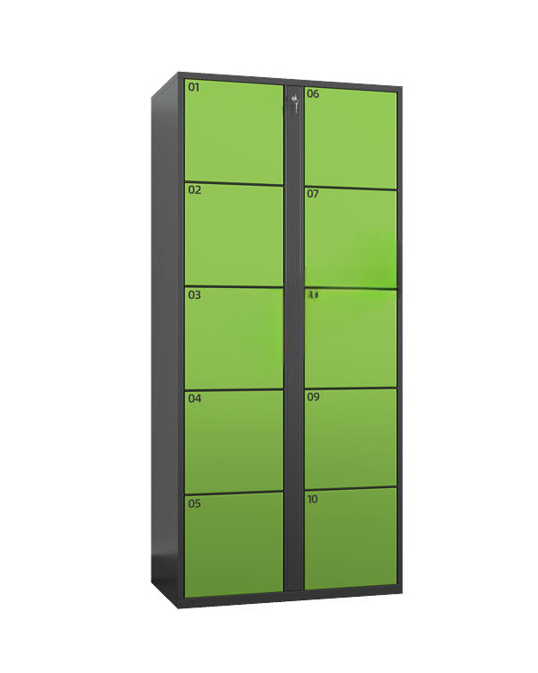 10 door auxiliary cabinet for intelligent express delivery