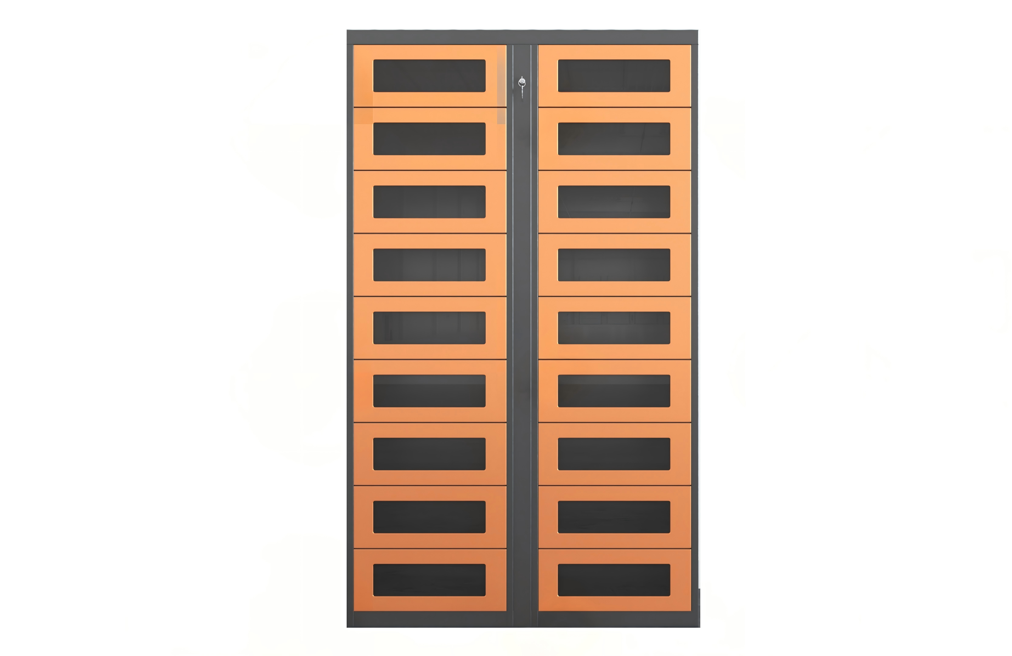 Intelligent tool management cabinet with 18 sub cabinets