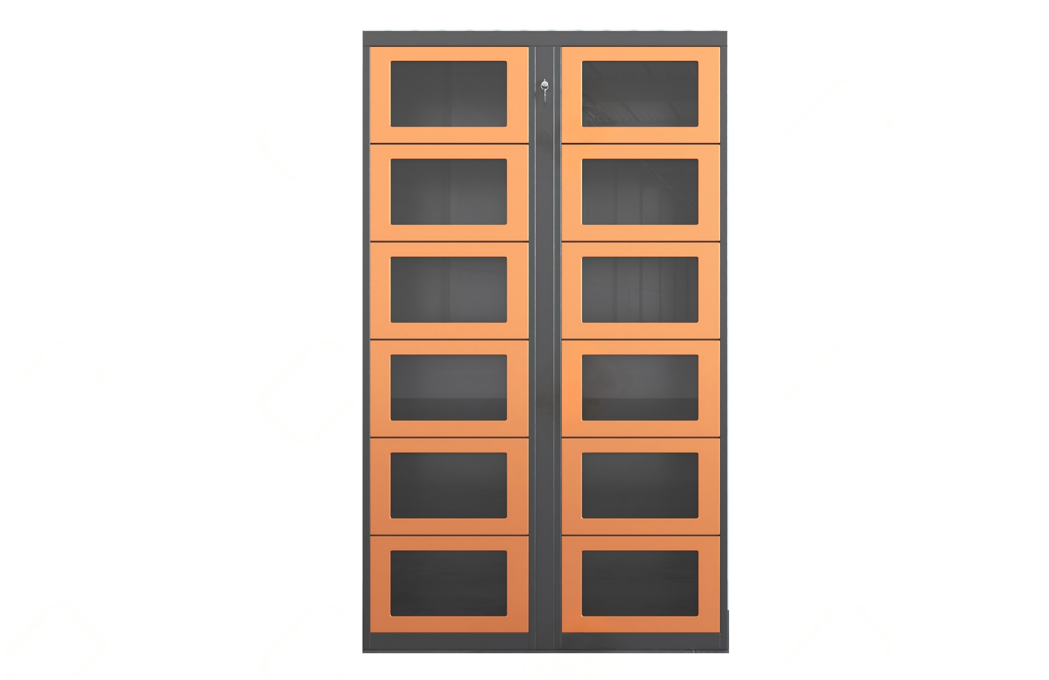 Intelligent tool management cabinet with 12 sub cabinets