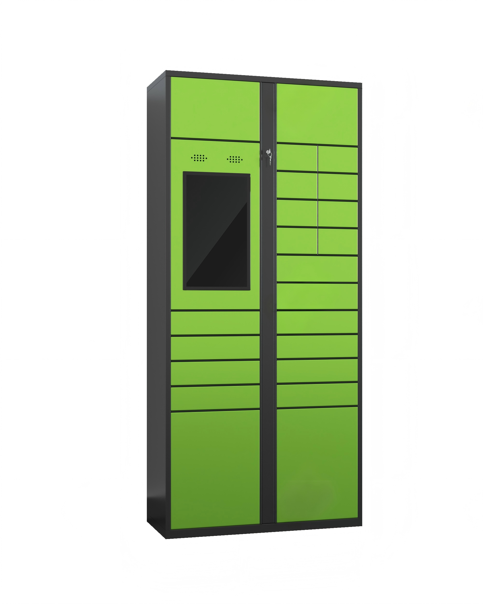 Post station express cabinet with 22 main cabinets