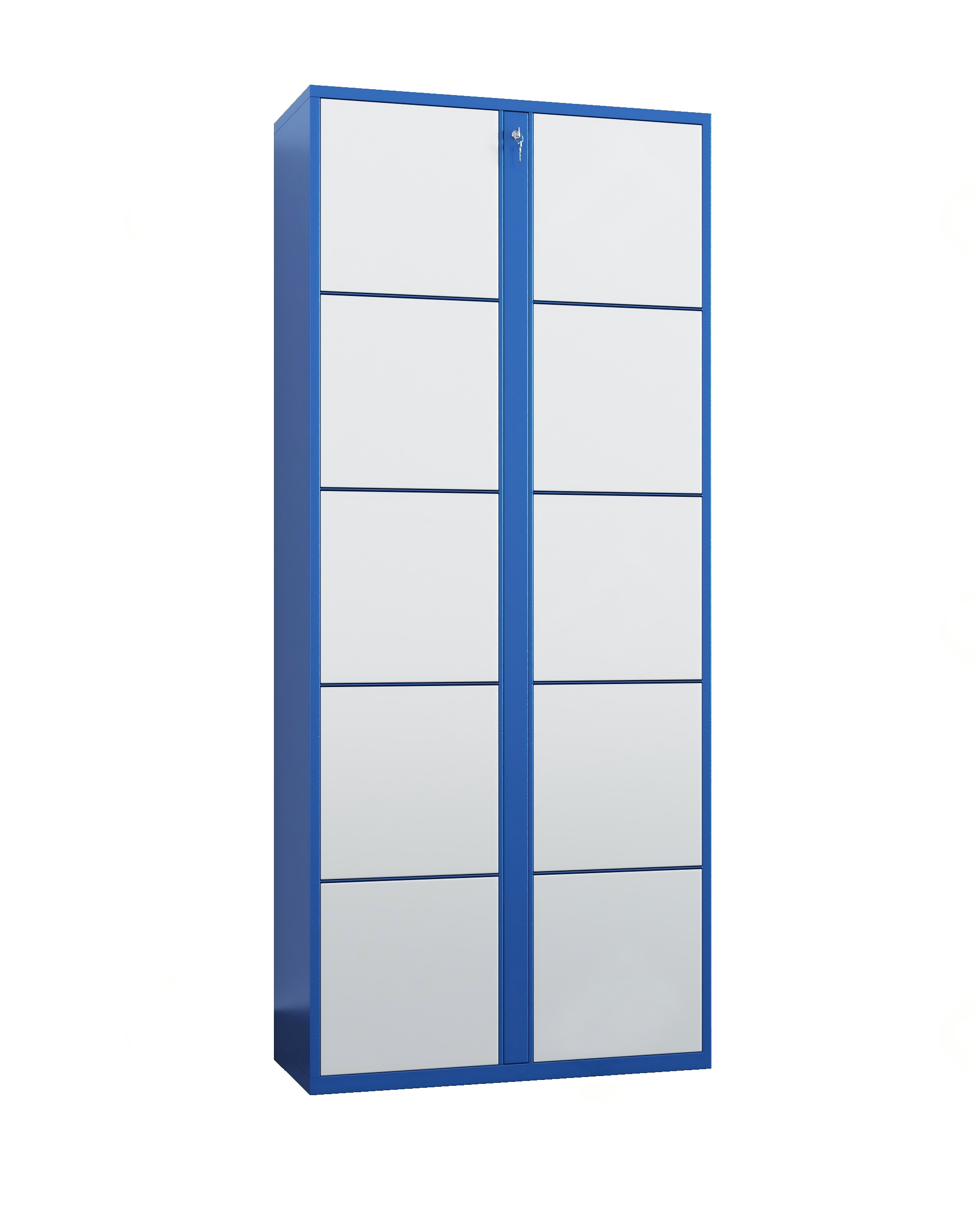 Post station express cabinet with 10 auxiliary cabinets