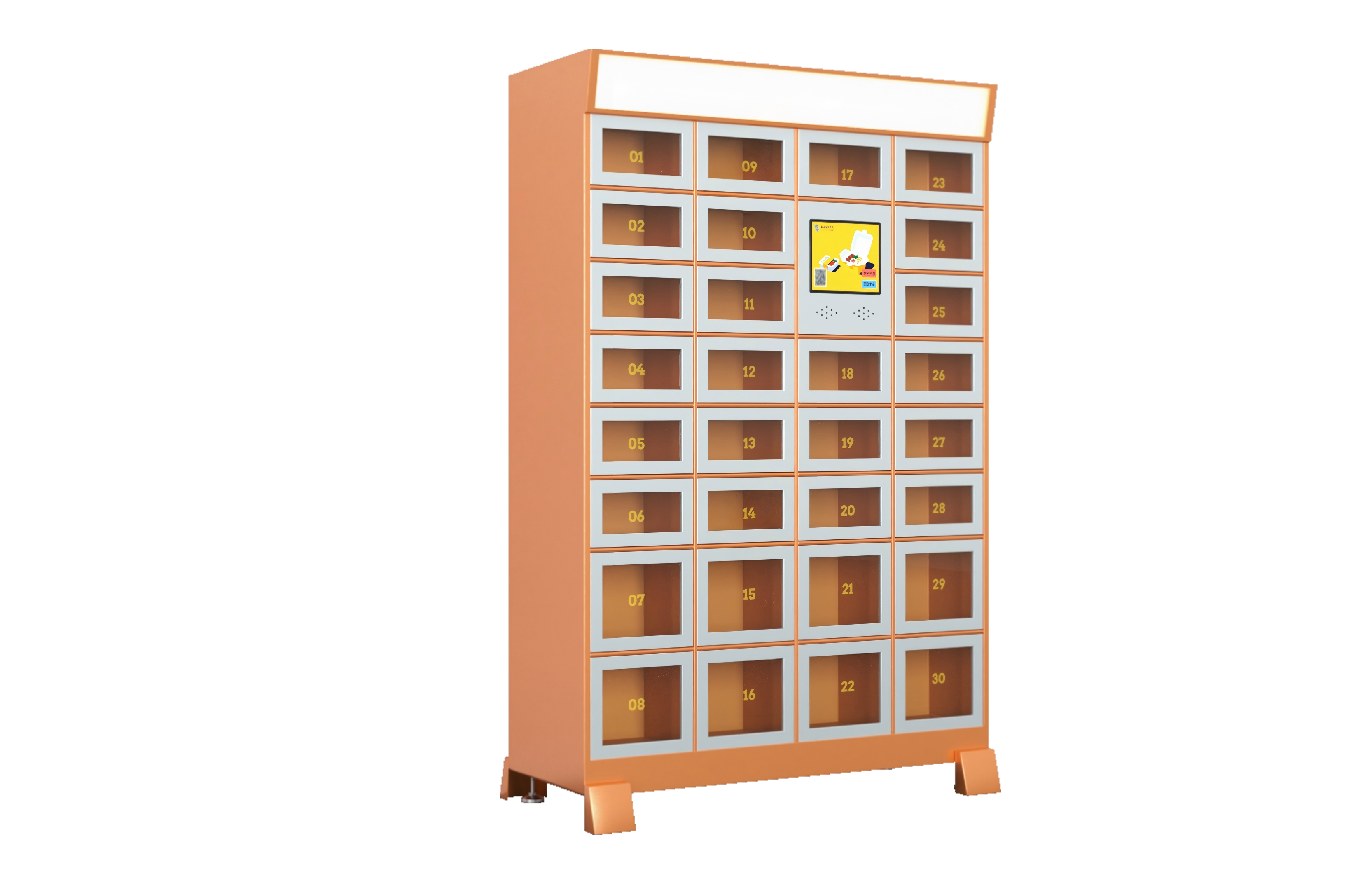Smart takeaway cabinet main cabinet