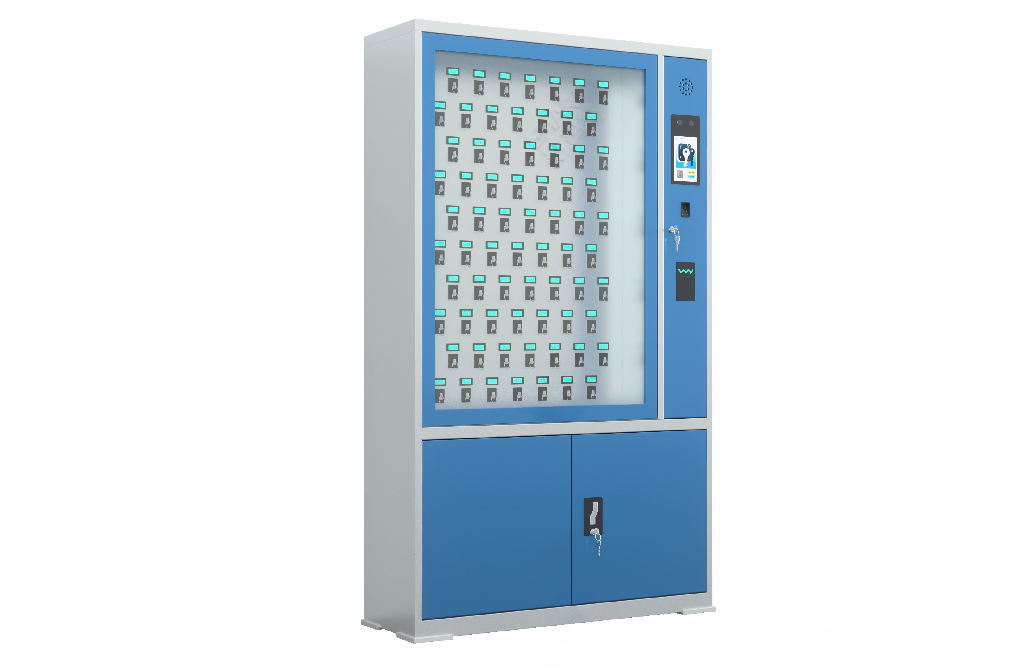 Intelligent key cabinet with 80 positions