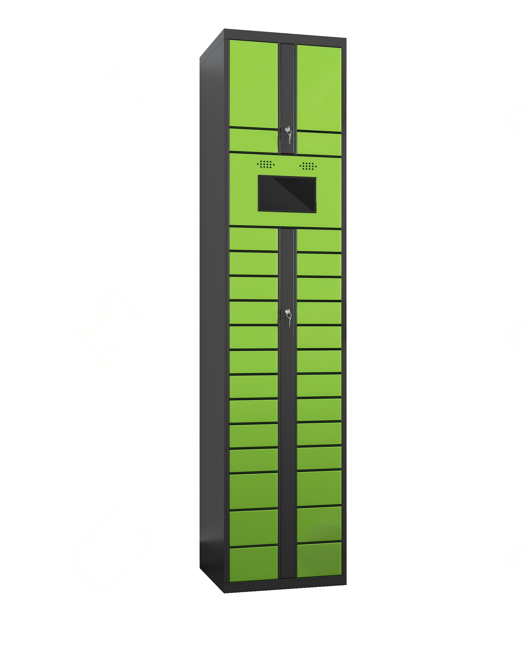 Post station express cabinet 30 doors main cabinet (10 inch screen)