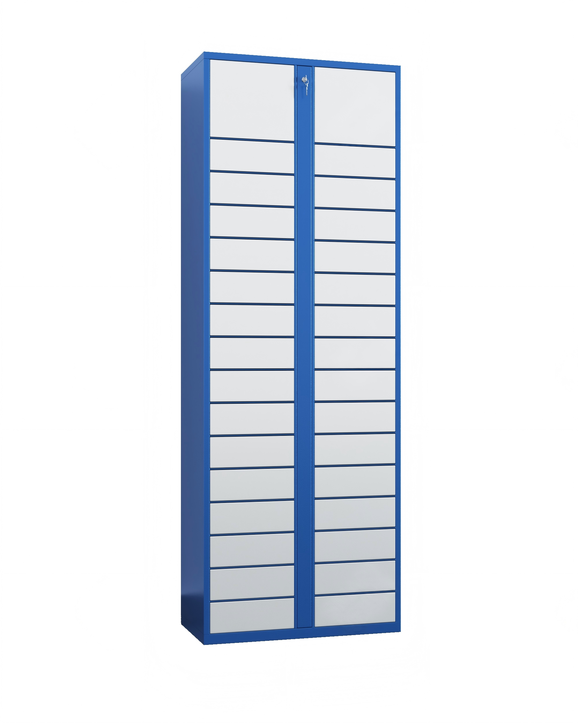Post station express cabinet with 32 auxiliary cabinets