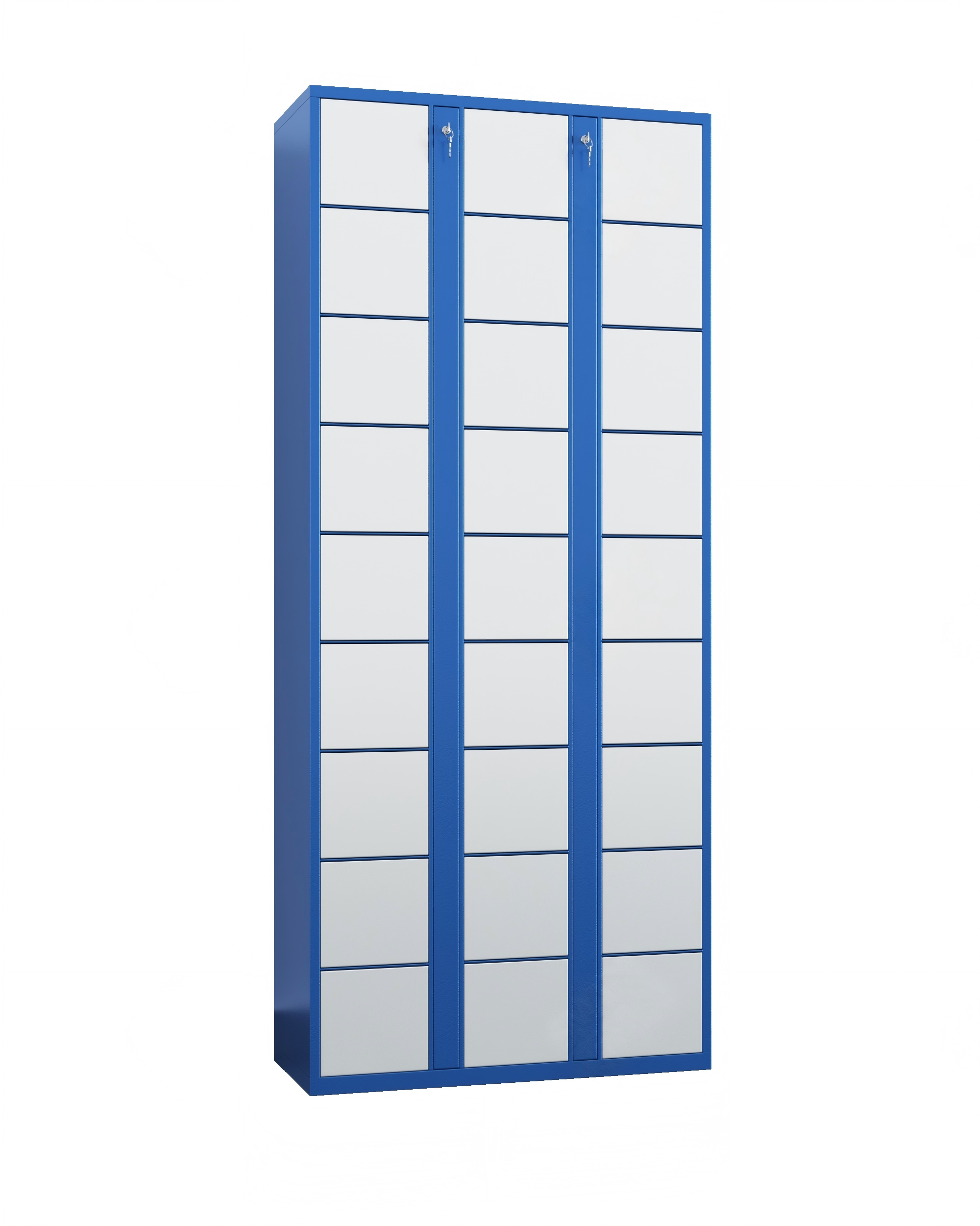 Post station express cabinet with 27 auxiliary cabinets