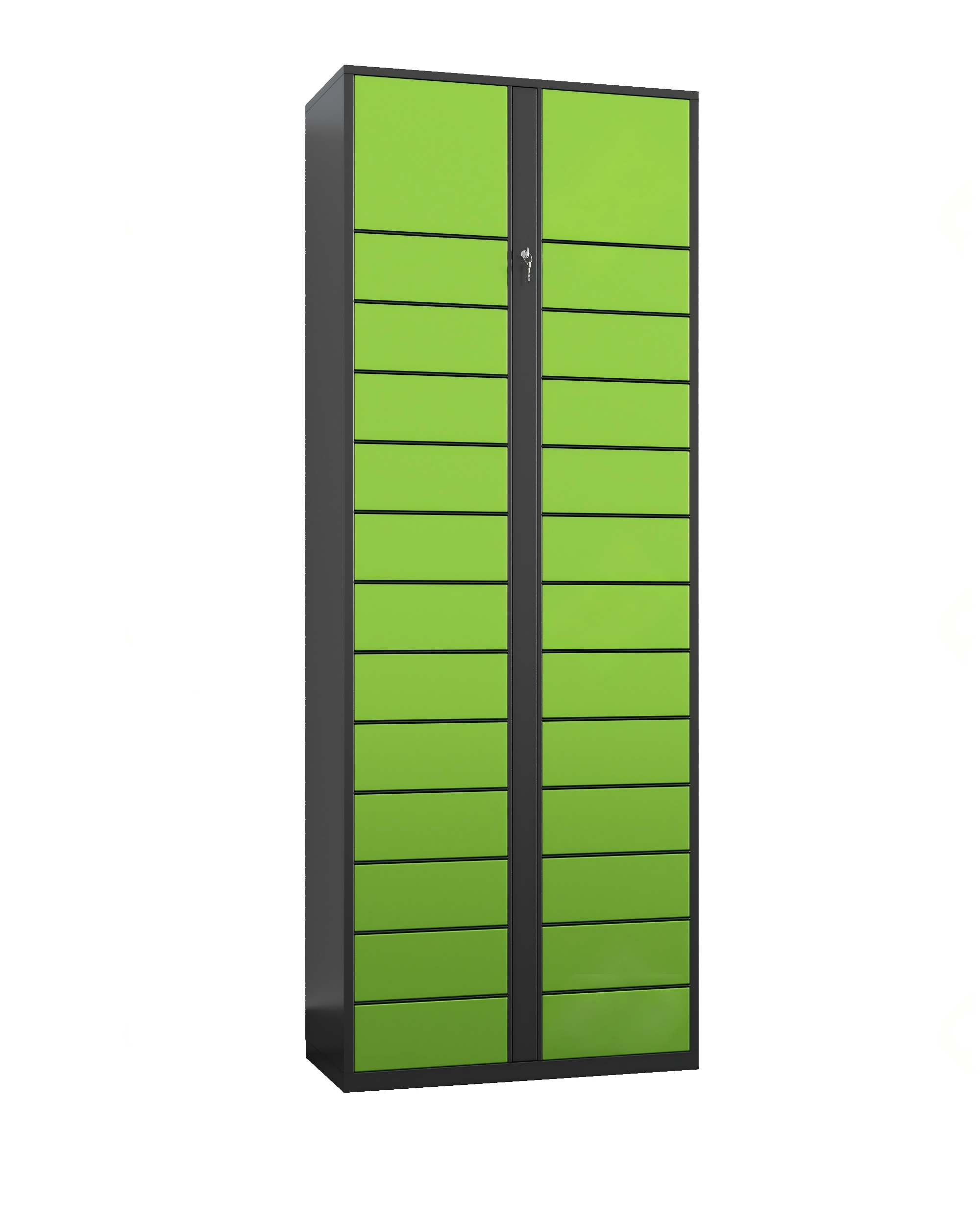 Post station express cabinet with 26 auxiliary cabinets